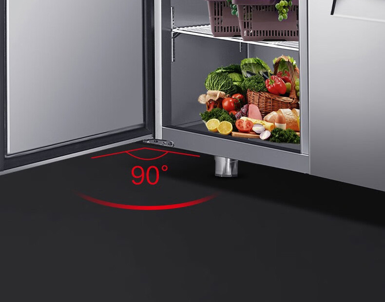 立式四门/六门冷藏冷冻柜 商用制冷设备 产品实拍 11